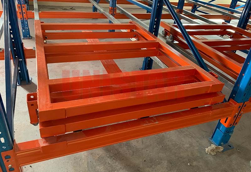 Push Back Racking